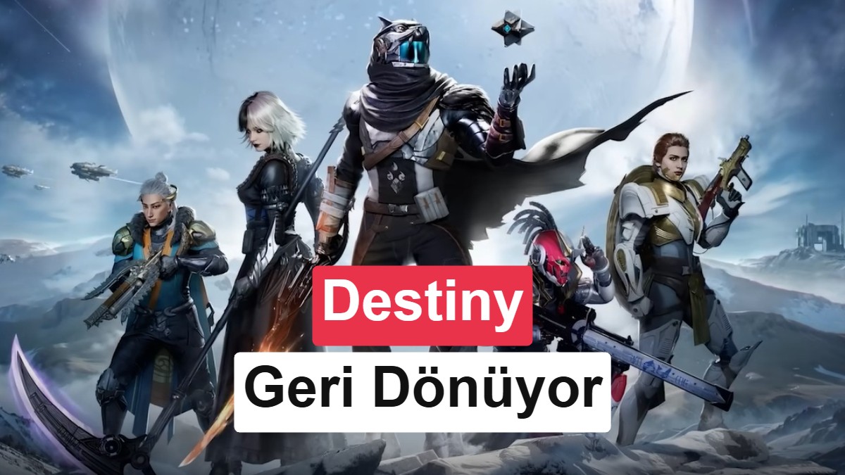 Destiny serisinde geri adım: Bungie sürpriz kararını paylaşıyor