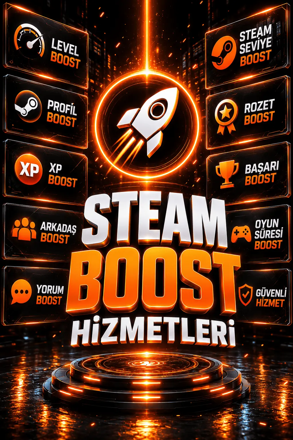 Steam Boost Services