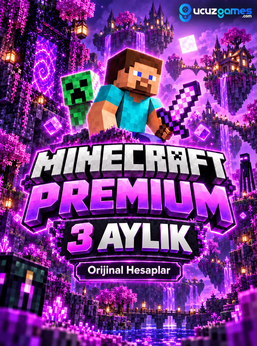 Minecraft Premium 3 Aylık