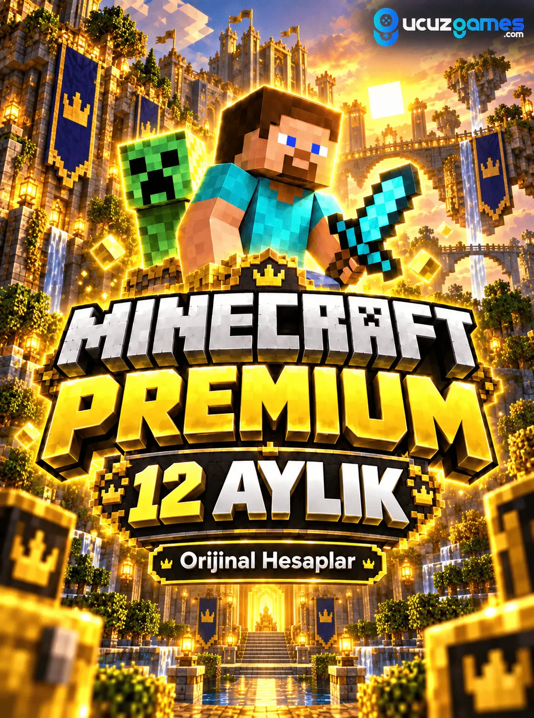 Minecraft Premium 12 Aylık