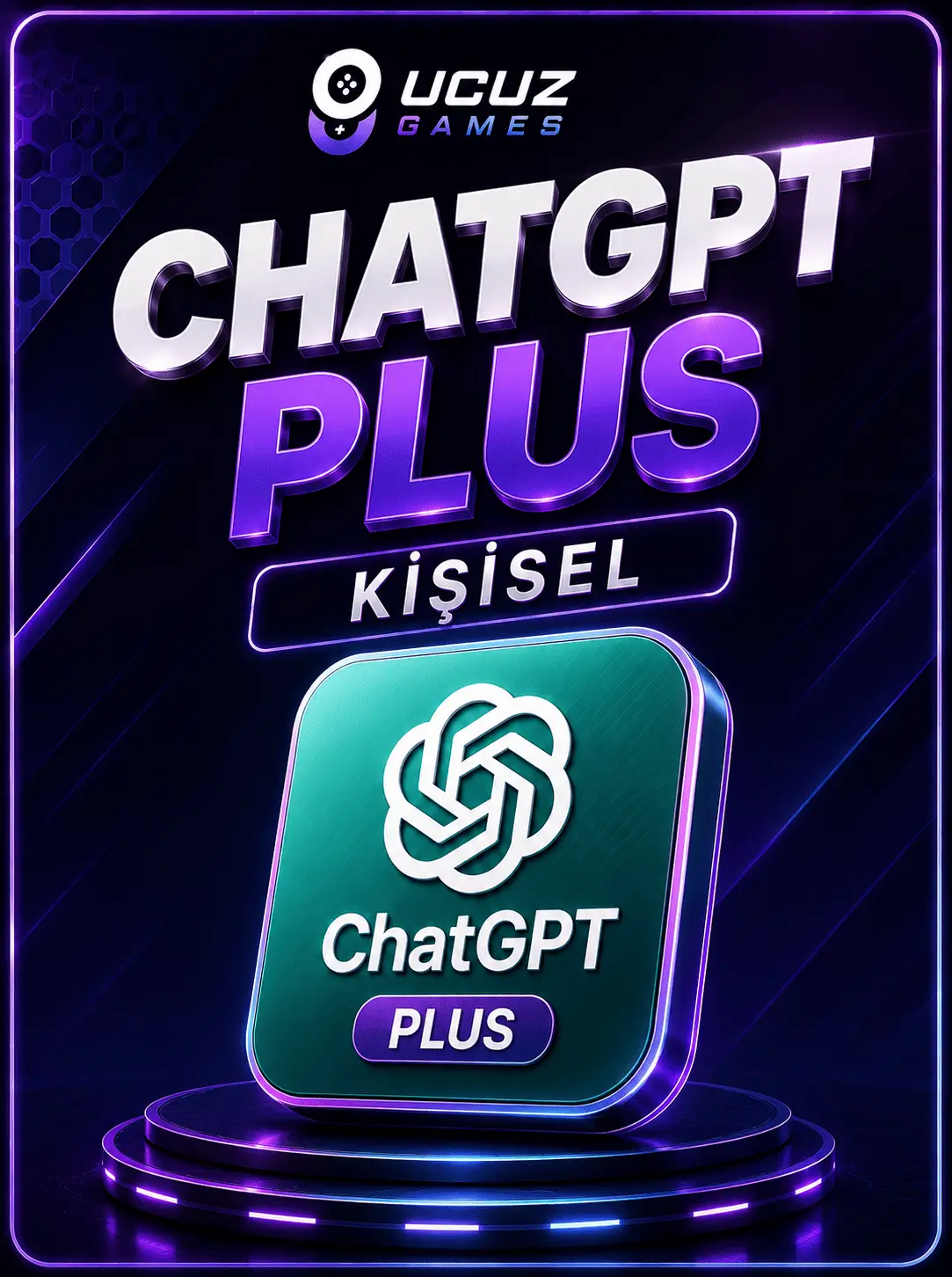 1 Aylık ChatGPT Plus Kişisel