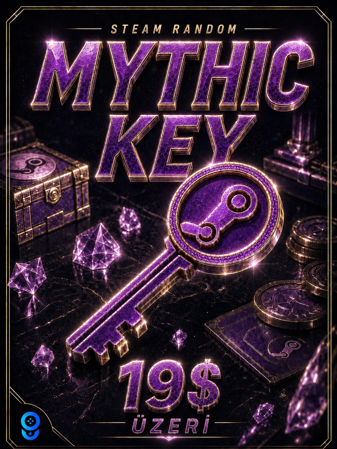 Steam Mythic Random Key