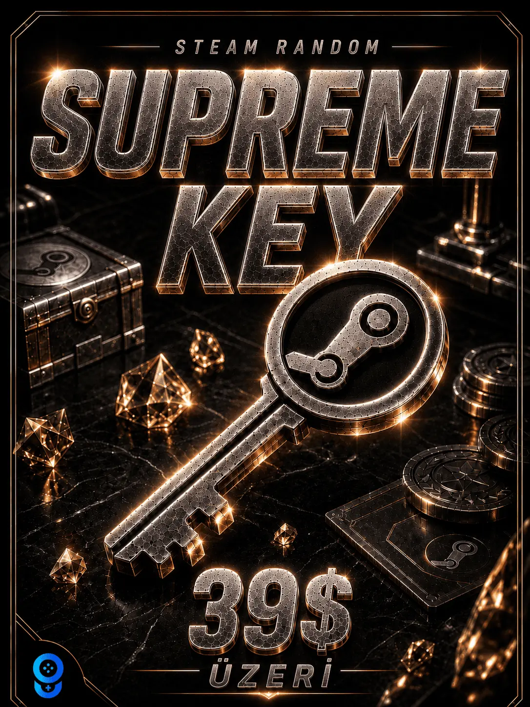 Steam Supreme Random Key