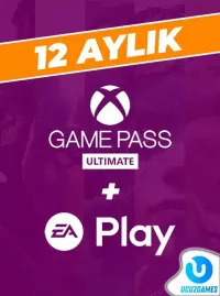 Xbox Game Pass Ultimate + EA Play 12 Aylık