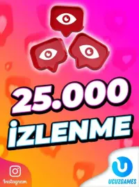 İnstagram 25000 İzlenme