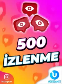 İnstagram 500 İzlenme