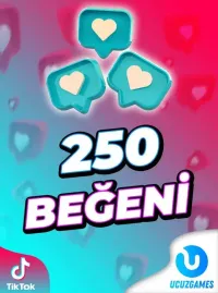 TikTok 250 Beğeni