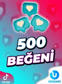 TikTok 500 Beğeni