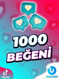 TikTok 1000 Beğeni