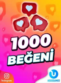 İnstagram 1000 Beğeni