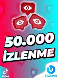 TikTok 50000 İzlenme