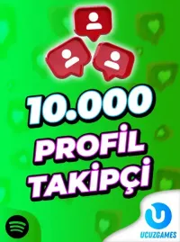 Spotify 10.000 Profil Takipçi