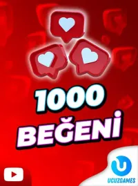 Youtube 1000 Beğeni