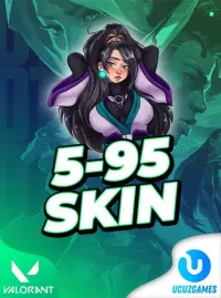 TR - Valorant 5-95 Skinli Hesap