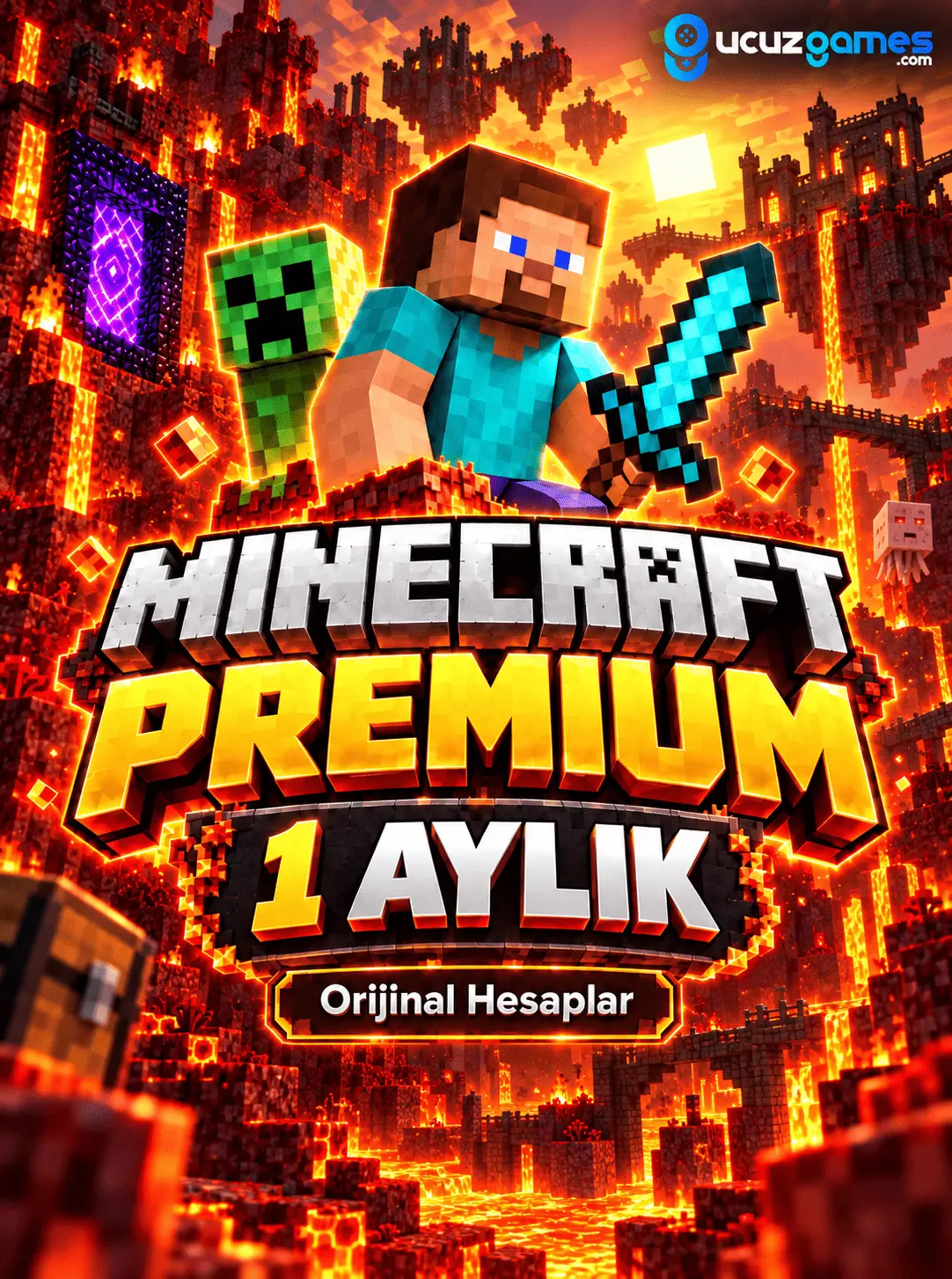 Minecraft Premium 1 Aylık