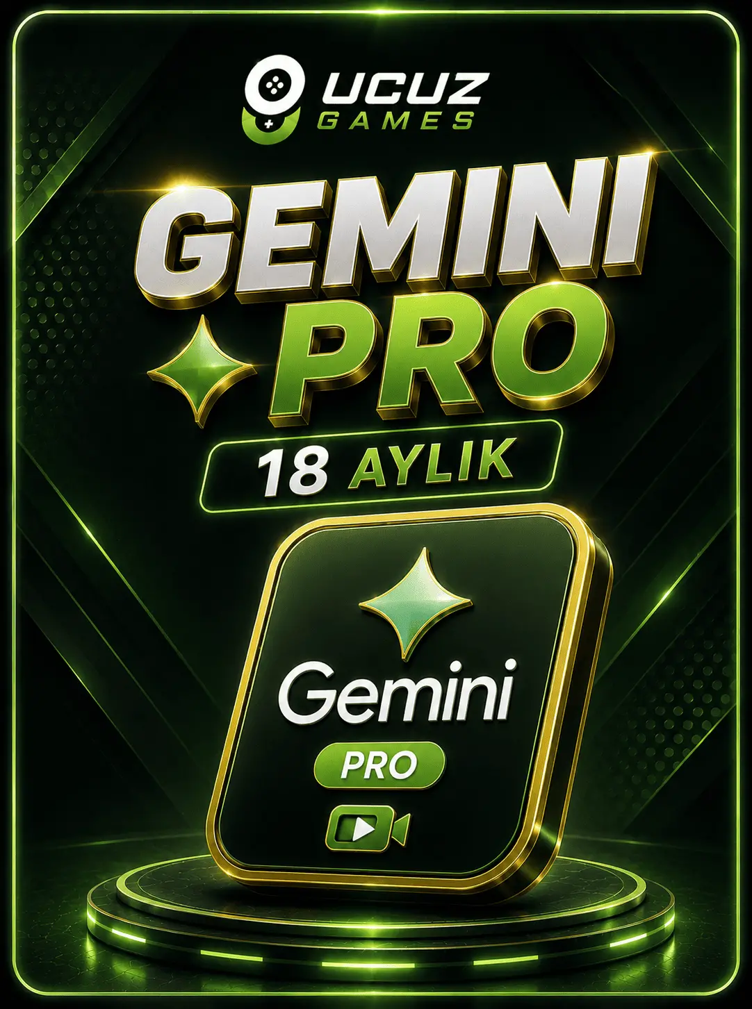 18 Aylık Gemini Pro Veo 3