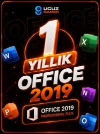1 Yıllık Office 2019 Pro Plus