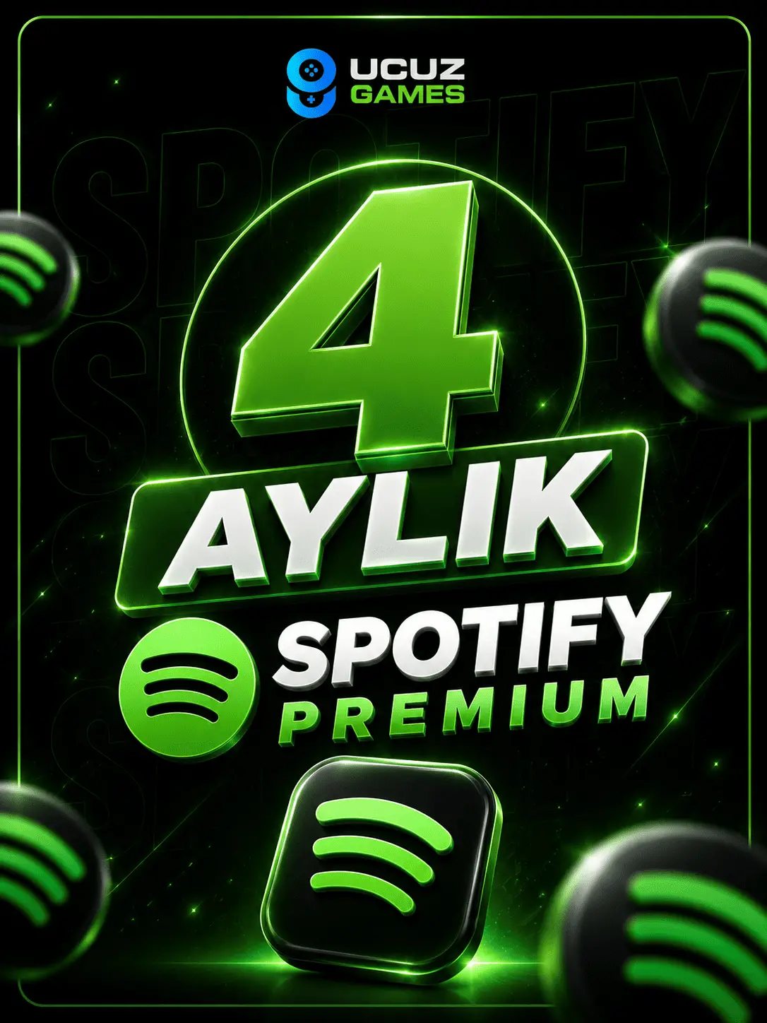 4 Aylık Spotify Premium Kod