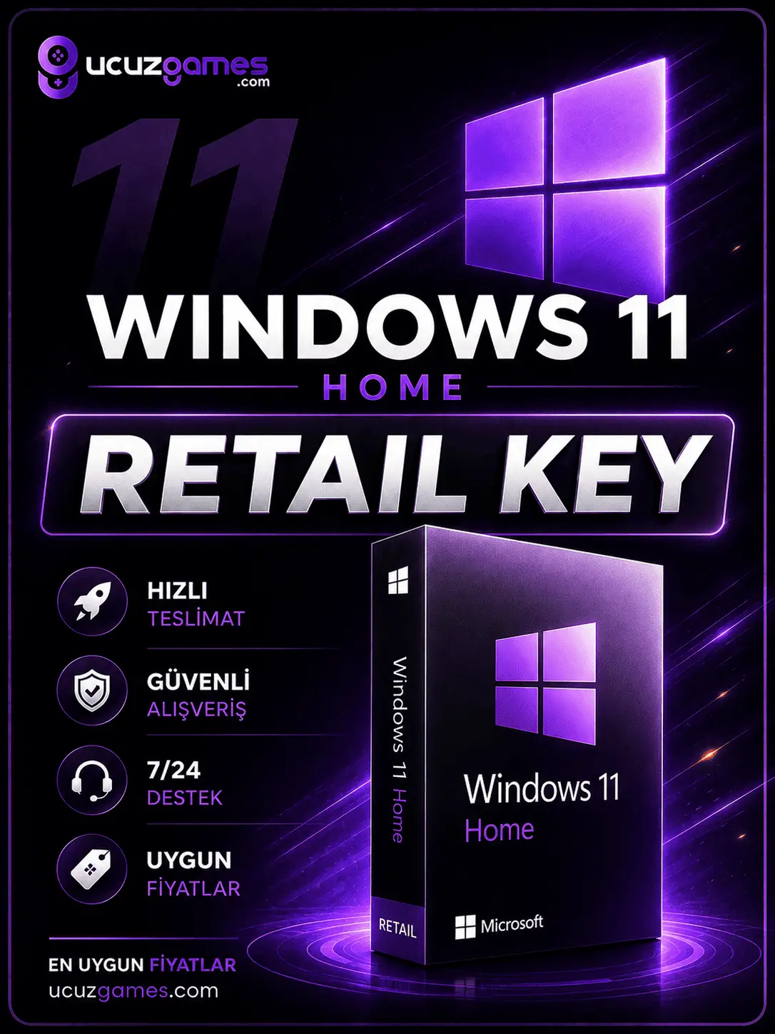 Windows 11 Home Retail Key