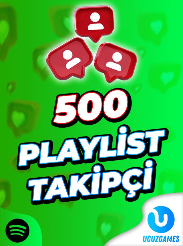 Spotify 500 Playlist Takipçi