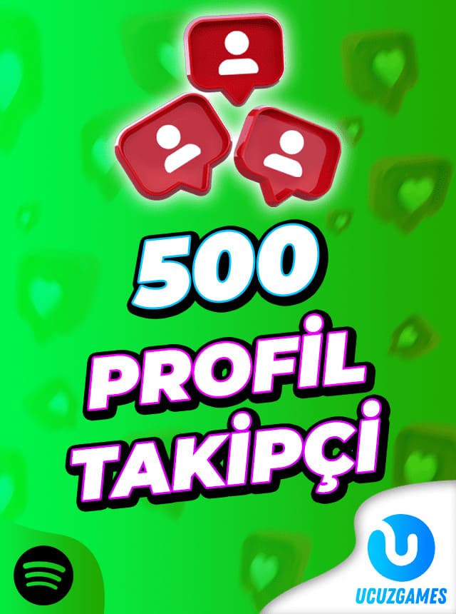 Spotify 500 Profil Takipçi